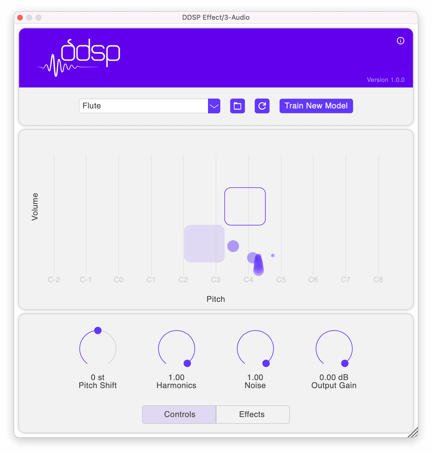 Magenta DDSP VST Plugin Interface