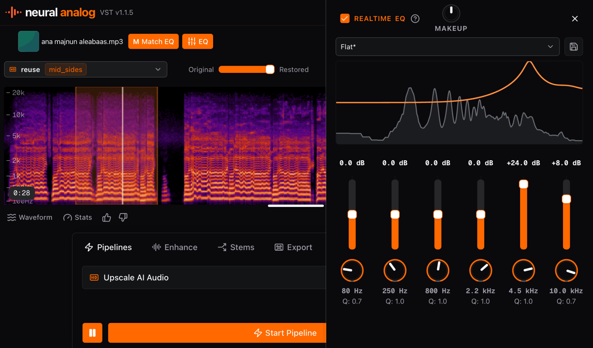 Neural Analog VST interface screenshot